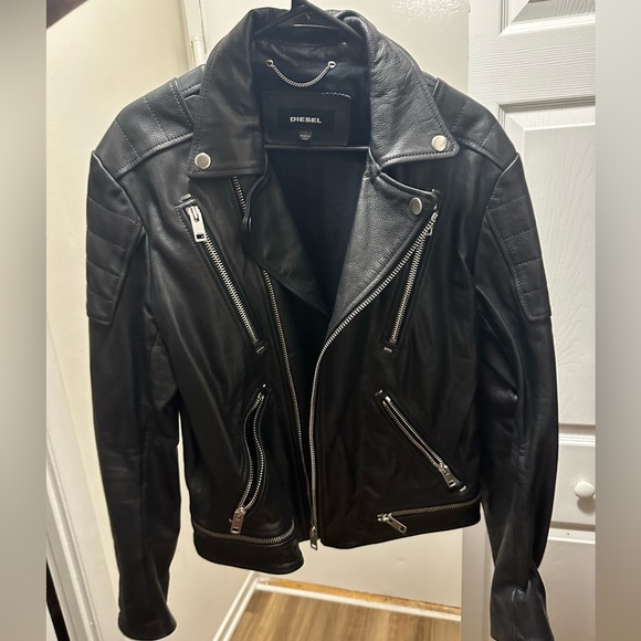 Mens Diesel Lesther jacket - Picture 1 of 2